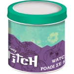 Часовник в Метална Кутия със Силиконова Каишка, Аналогов Лило и Стич, Lilo and Stitch